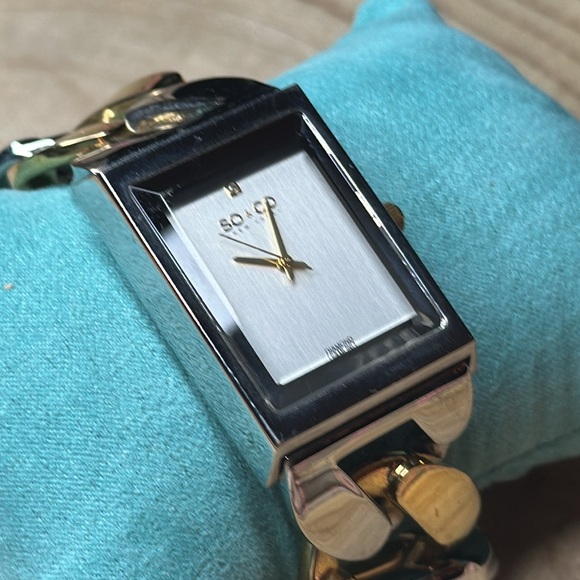 So & Co Gold Chain Band Watch unique 2 toned - Picture 2 of 9